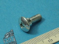 KEGELKOPFSCHRAUBE, 5X15 mit Bund